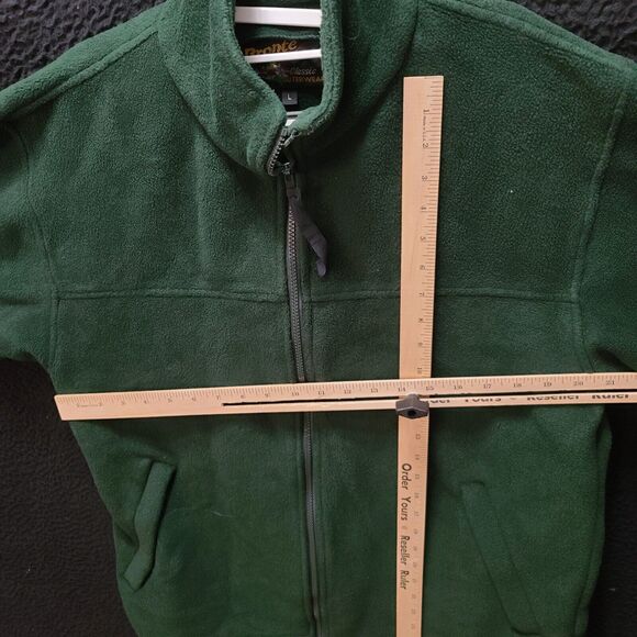 Bronte Mens Fleece Jacket Green Size UK Large 100% Polyester Antipilling Fleece - Picture 6 of 12